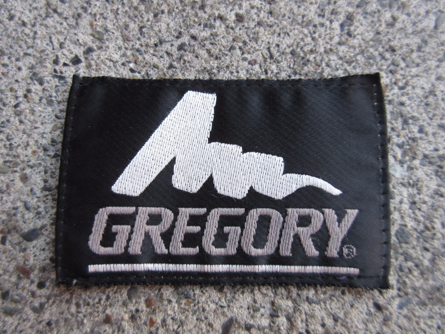 旧ロゴ　シルバータグ　USA 製GREGORY グレゴリー カジュアルデイ