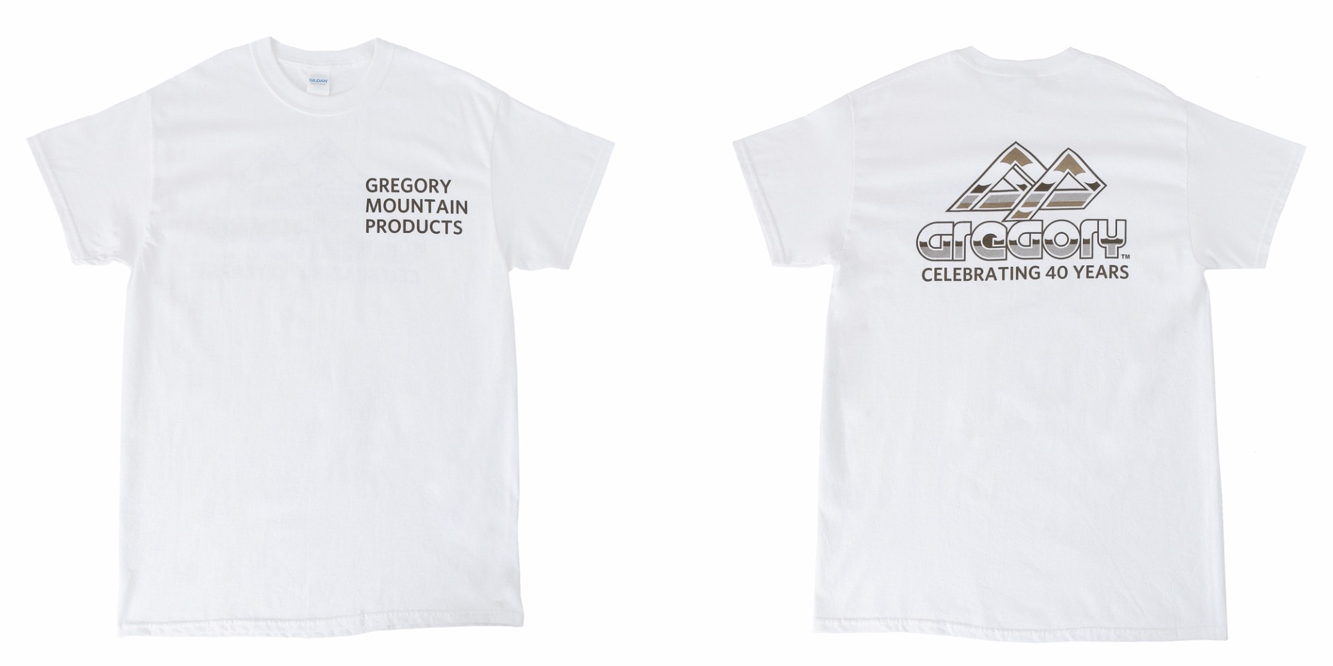 グレゴリー 40周年 S Tシャツ プロダクツロゴ デイバッグ GREGORY